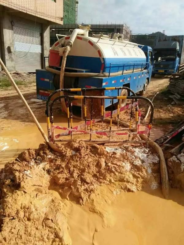 新竹镇工地淤泥清淤