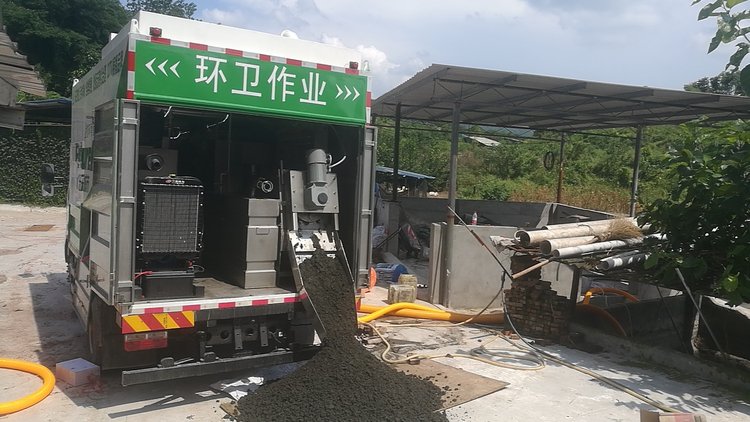 新竹镇污泥干湿分离技术