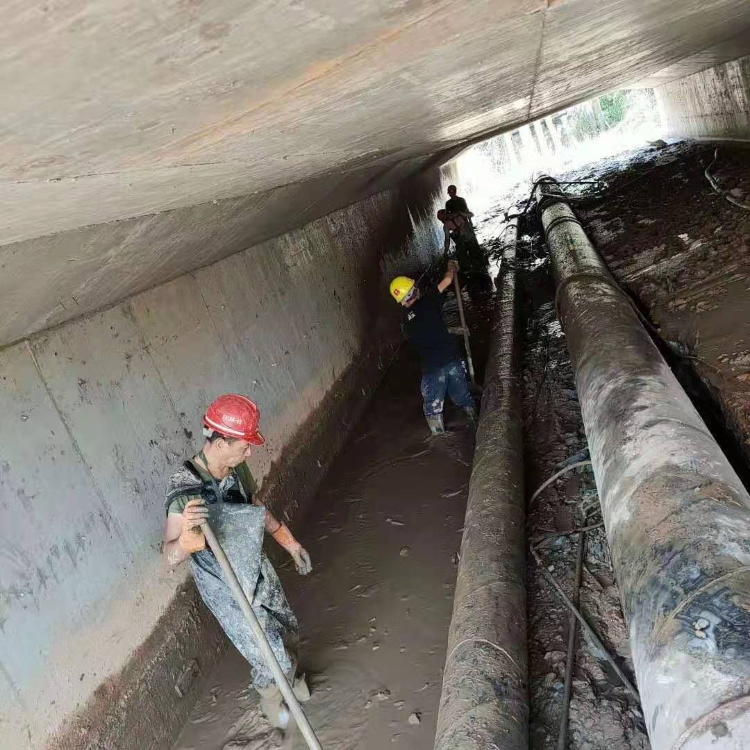 新竹镇工业管道清淤